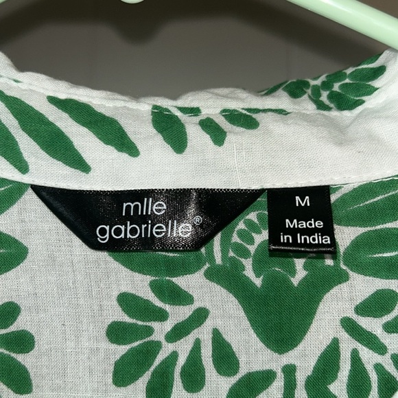 MLLE GABRIELLE Dress Size Medium 100% Cotton - Picture 7 of 9